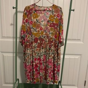 Natural Life Stella Floral Mini Dress